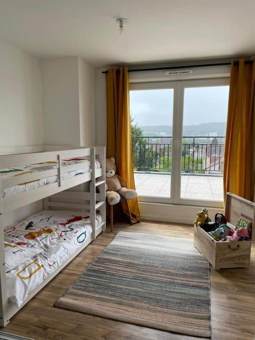 Appartement 3P Gare Terrasse Et Parking Prive Franconville  Exterior foto